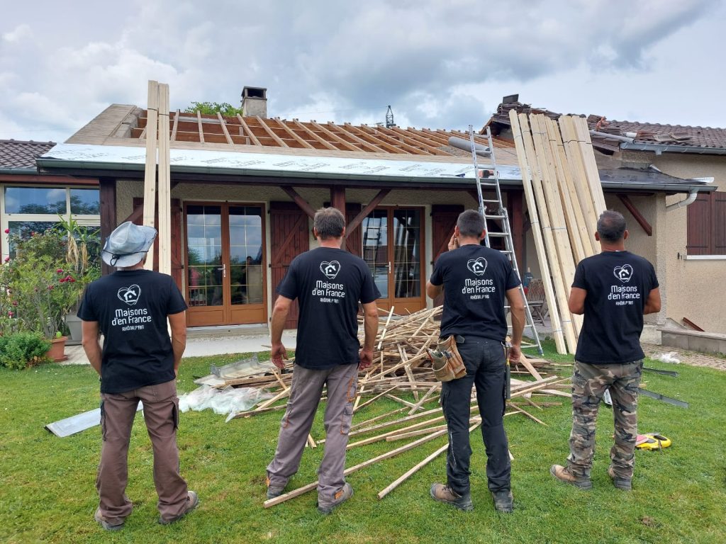 Rénovation d&rsquo;une maison à Montrevel en Bresse